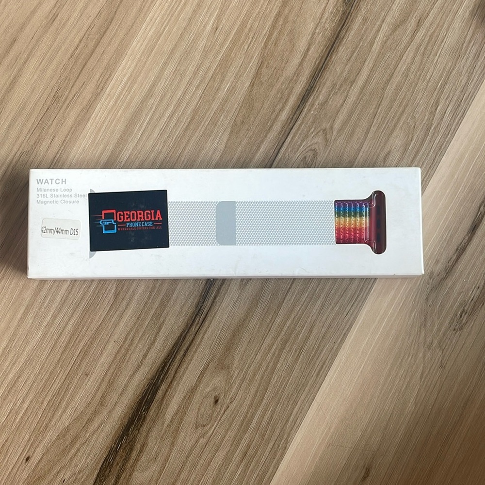 Rainbow Apple Watch band